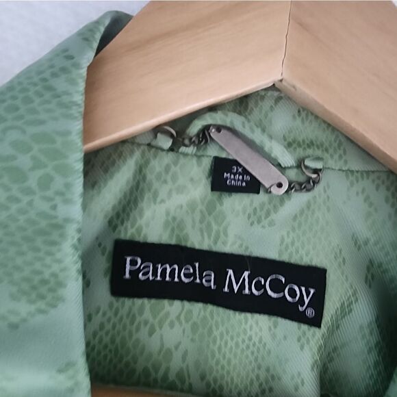 Pamela McCoy sneak print blazer sport jacket contemporary new with tags - Picture 12 of 16